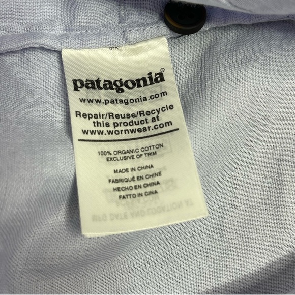 Patagonia Romper Beluga Organic Cotton New - Picture 9 of 10